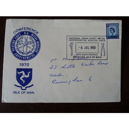 1970 GB IOM National Union Sheet Metal Copper Conference 5 illustrated covers