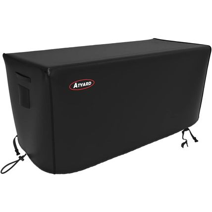 ATYARD Gas Fire Pit Cover Rectangular 58X24X24 Inch - Waterproof Windproof Anti-