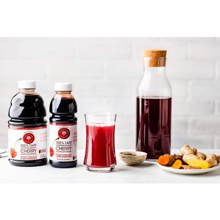 Cherry Bay Orchards Tart Cherry Concentrate - Natural Juice to Promote Healthy S