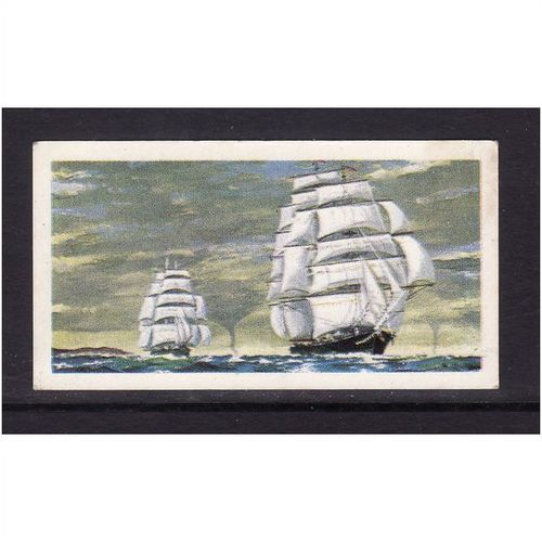 Brook Bond TRANSPORT THROUGH THE AGES No 13 Tea Clipper Mint