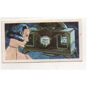 Inventors & Inventions 1975 Brooke Bond Tea trade card No.42 Television