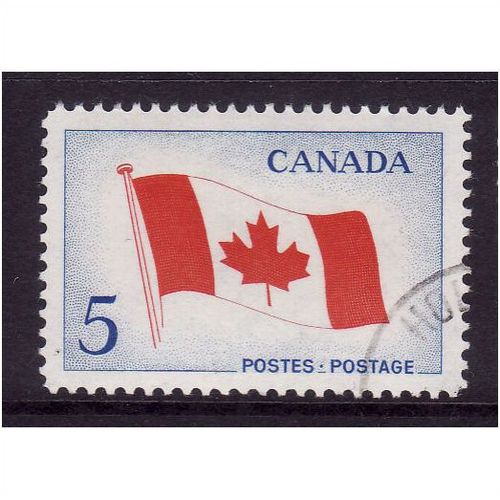 CANADA 1965 NATIONAL FLAG SG564 FINE USED #3