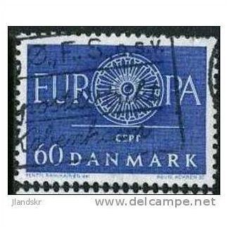1960 Michel 386 - #6 fine used (o) - EUROPE
