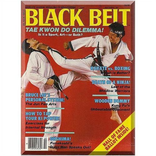 Black Belt: Vol. #25 - Issue #9 (1987) *Bruce Lee / Karate Vs. Boxing*