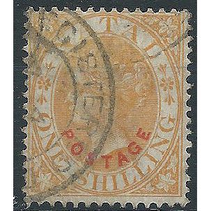 Natal 1888 SG108 1/- Orange Fine Used . ..