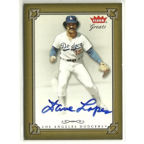 2004 Greats OF The Game Davey Lopes-AUTO #GBA-DL