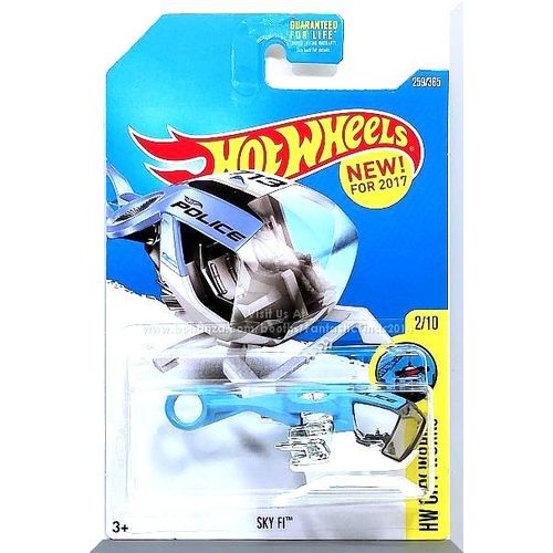 Hot Wheels - Sky Fi: HW City Works #2/10 - #259/365 (2017) *Blue Edition*
