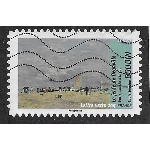 FRA 2013 (58c) 'ART- PAINTINGS IN WATER - BOUDIN' FINE USED(EBID55-699)