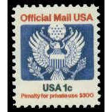 O127 1c Eagle Fine MNH G0428
