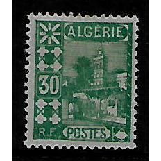 ALGERIA 1926 30c GREEN SG 47 M / MINT