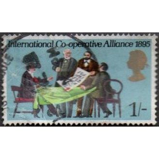1970 Anniversaries. 1/-d Value. International Co-op Alliance. Fine Used