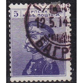 SERBIEN SERBIA [1911] MiNr 0106 ( O/used )