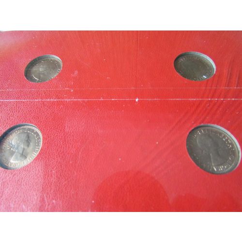 1953-1956 COMPLETE SET OF FARTHINGS STRUCK DURING THE REIGN QUEEN ELIZABETH II L