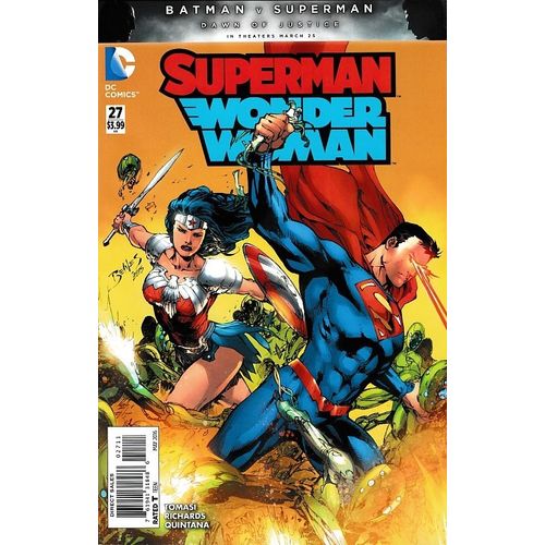 Superman/Wonder Woman (2013) #27 "Slam Bang" DC Comics STARGIRL