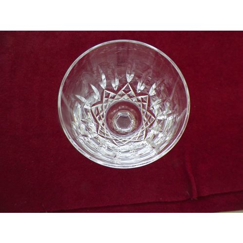 HEAVY WATERFORD 5 7/8'' TALLCRYSTAL WINE GOBLET-