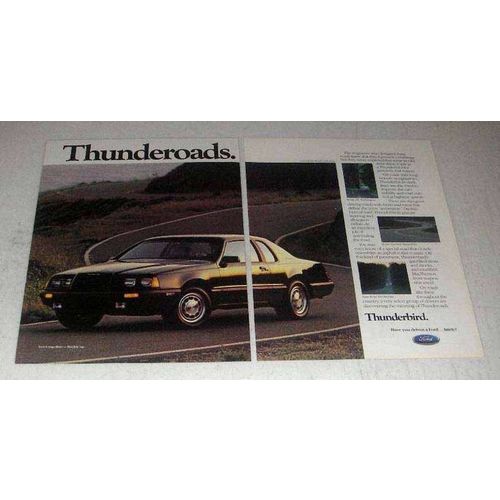 1985 Ford Thunderbird Car Ad - Thunderoads