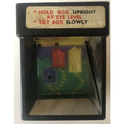 60's Christmas Stocking Filler Vintage Ball in the hole game