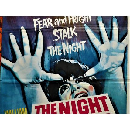 SECRET OF BLOOD ISLAND, The / NIGHT WALKER, The (1964) UK HAMMER Quad