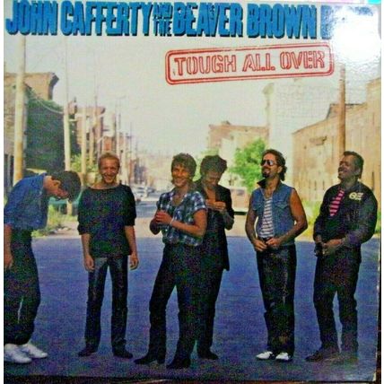 John Cafferty and The Beaver Brown Band-Tough All Over-LP-1985-NM/EX