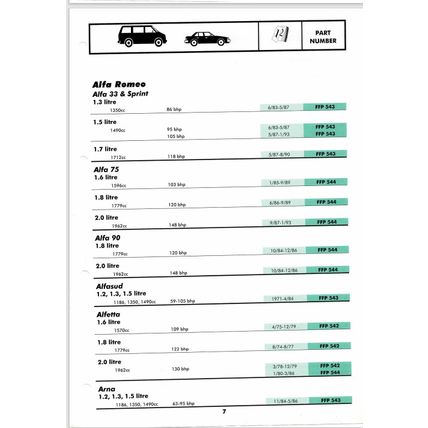 First Line Fuel Pump Catalogue 1990s 12A PDF