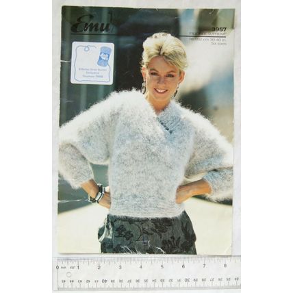 Vintage: Emu 3957 sweater, filigree supreme