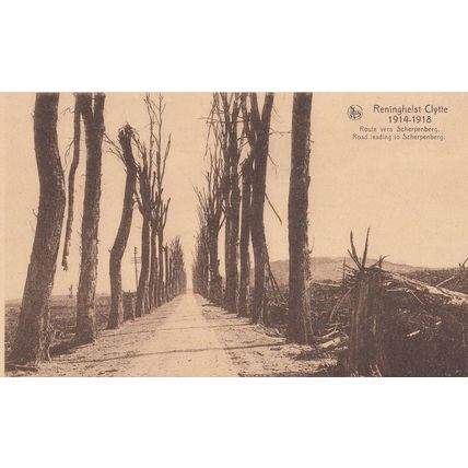 Reninghelst Clytte 1914 WW1 Belgium Postcard