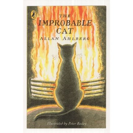 The Improbable Cat Allan Ahlberg 2003 Puffin Book Postcard