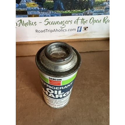 One Oil charge ac conditioner 4oz Can " Usa made R12 refrigerant