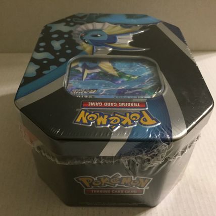 NEW Sealed Pokemon Vaporeon V Forces Tin