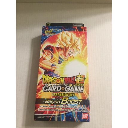 New DragonBall Z Expansion Set Saiyan Boost - 46 Total Cards & 1 Dice