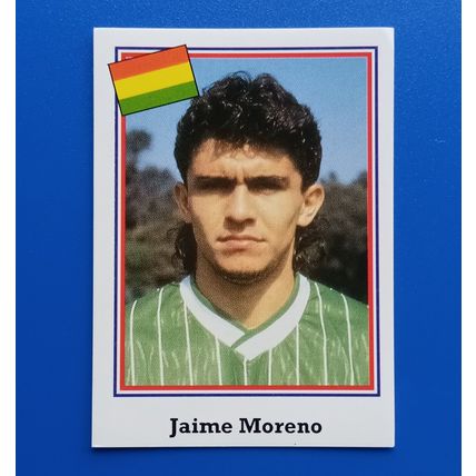 Jaime Moreno Bolivia ROOKIE sticker #180 Usa 94 - 1994 Euroflash - World Cup