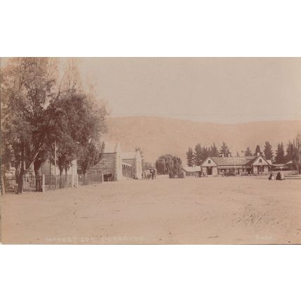 Ficksburg Town Hall South Africa Real Photo Antique Postcard