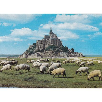 Mont Saint Michel France Postcard unused VGC