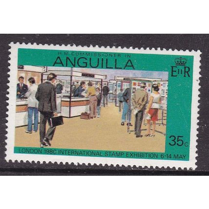 Anguila 1979 Exhibition Square 35c Mint Never Hung SG 385 VGC