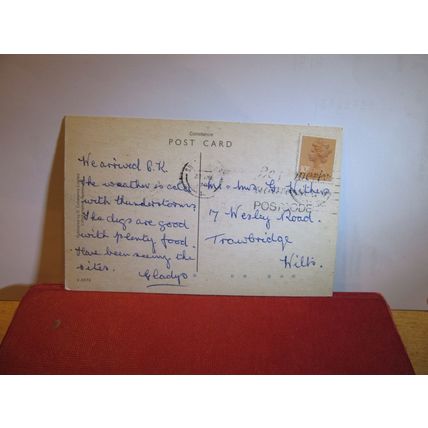 multiview, BRIGHTON AT NIGHT, SUSSEX used postcard by Constance 1980 pm =
