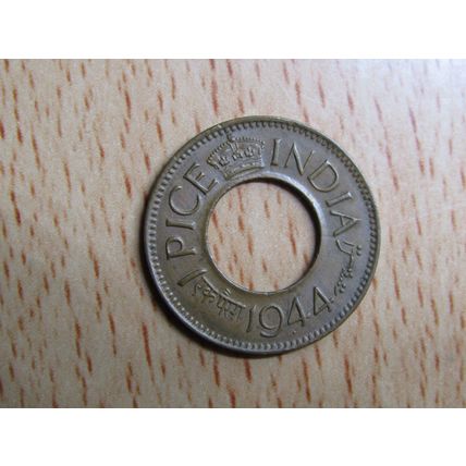 India 1944 1 Pice Coin