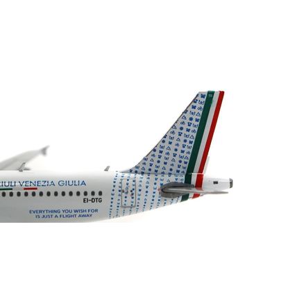 A320 ITA AIRWAYS FVG REGION LIVERY REG: EI-DTG W/ANTENNA - JCWINGS JC40138 1/400