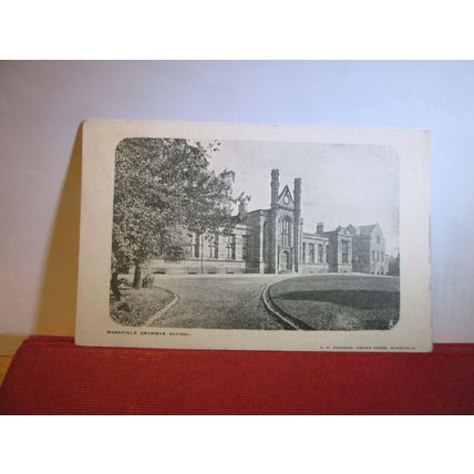 GRAMMAR SCHOOL, WAKEFIELD, YORKSHIRE used antique postcard by Dodgson 1906 pm =