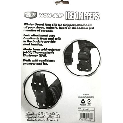 WINTER GUARD Non-Slip Ice Grippers - NEW