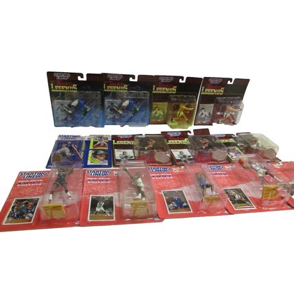 Starting Lineup 1990's Timeless Legend 10th Year Edition Lot of 13 Sport Figures