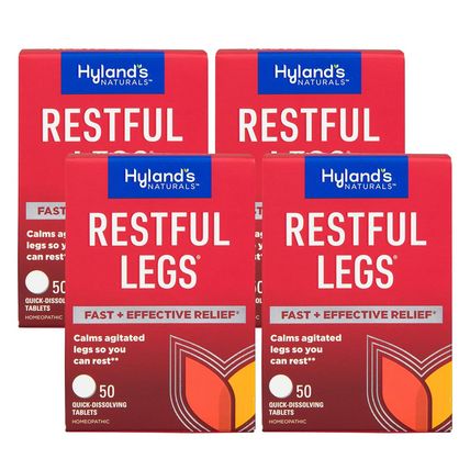 Hyland'S Restful Legs Tablets 50 Ea (Pack of 4)