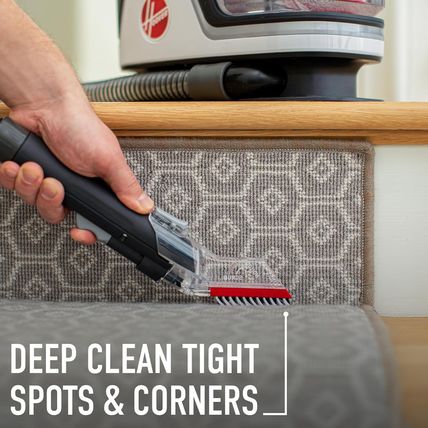 Hoover Cleanslate plus Portable Carpet + Upholstery Spot Cleaner Machine, Powerf