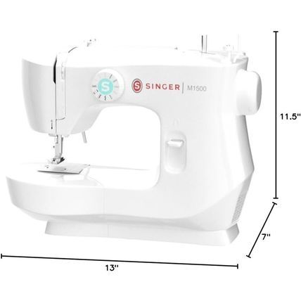 SINGER M1500 Lightweight & Portable Sewing Machine with Accessory Kit | 57 Stitc