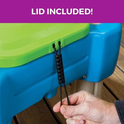 Step2 Cascading Cove Sand and Water Table, Kids Activity Sensory Playset, Comes