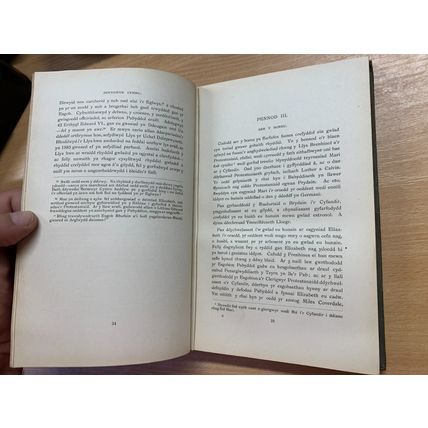 1900 "DIWYGWYR CYMRU" BERIAH GWYNFE EVANS WELSH HB BOOK WITH FOLD OUT MAPS (P4)