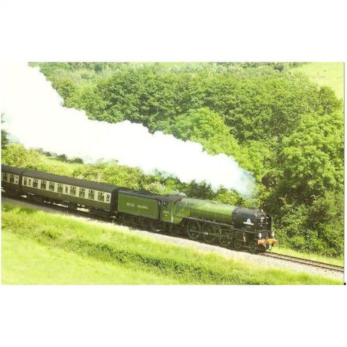 West Somerset Railway WSR 60163 Tornado Locomotive Train Postcard