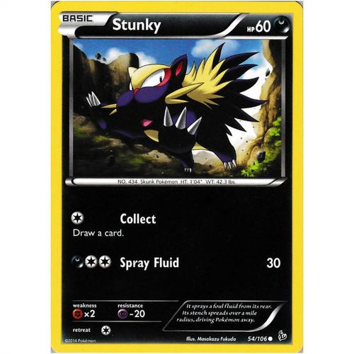 Pokemon XY Flashfire - #54/106 - Stunky