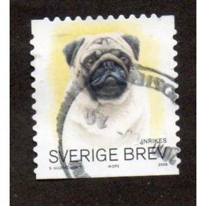SWE 2008 (5.50K) 'DOGS' FINE USED (EBID 39-907)