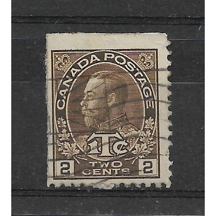 Canada.SG243 2c + 1c Deep Brown.Colour/Die Unchecked.ITC Stamp.Fine Used.Dec17