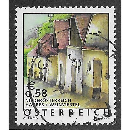AUT 2002 58c ' TOURISM' FINE USED (EBID63-789)
